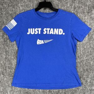 Nine Line Shirt Womens Large‎ Blue Just Stand Police First Responders Crew Neck